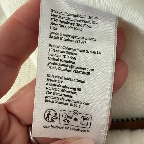 TAYLOR SWIFT NWT | Life is a Willow Zip Up Sherpa Fleece Coat Jacket | size L - Picture 8 of 8